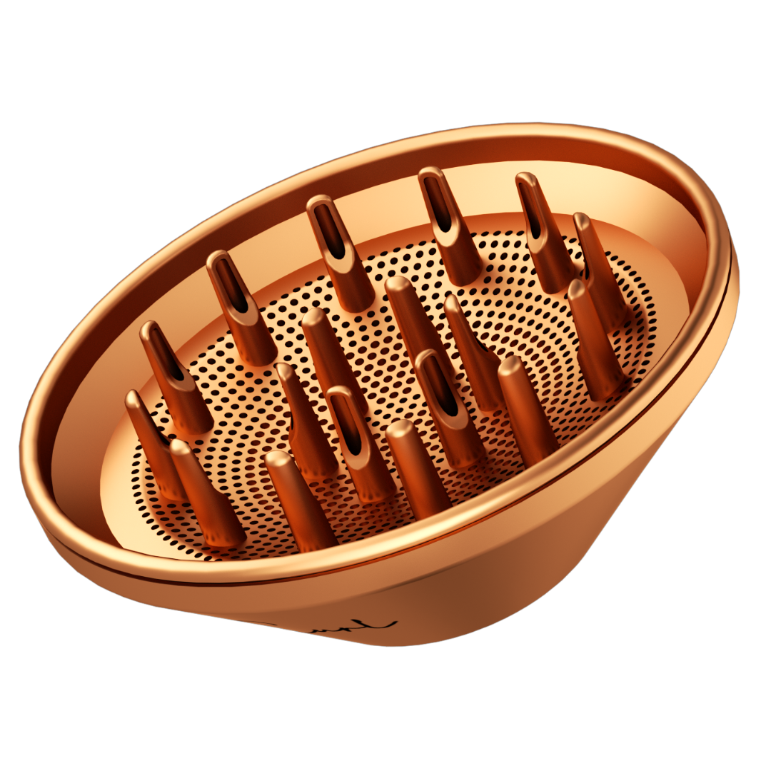 HDI300- Hair Diffuser Attachment for SHD347 Hair Dryer - Hair Dryer Accessories - Supreme Trimmer Mens Trimmer Grooming kit
#COLOR_COPPER