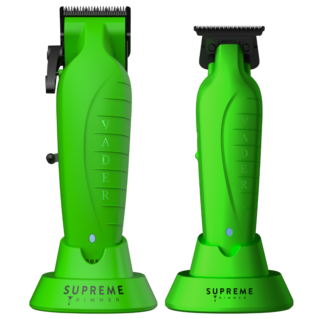 Vader™ Clipper & Vader™ Trimmer Set - Hair Clippers & Trimmers - Supreme Trimmer Mens Trimmer Grooming kit
#COLOR_ACID