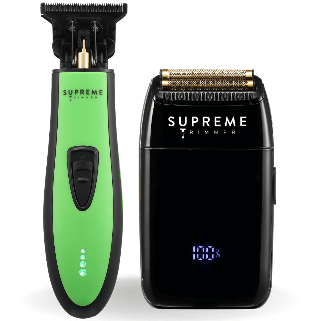 Foil Shaver & T Shaper™ DLC Trimmer Bundle - Electric Razors - Supreme Trimmer Mens Trimmer Grooming kit
#COLOR_ACID