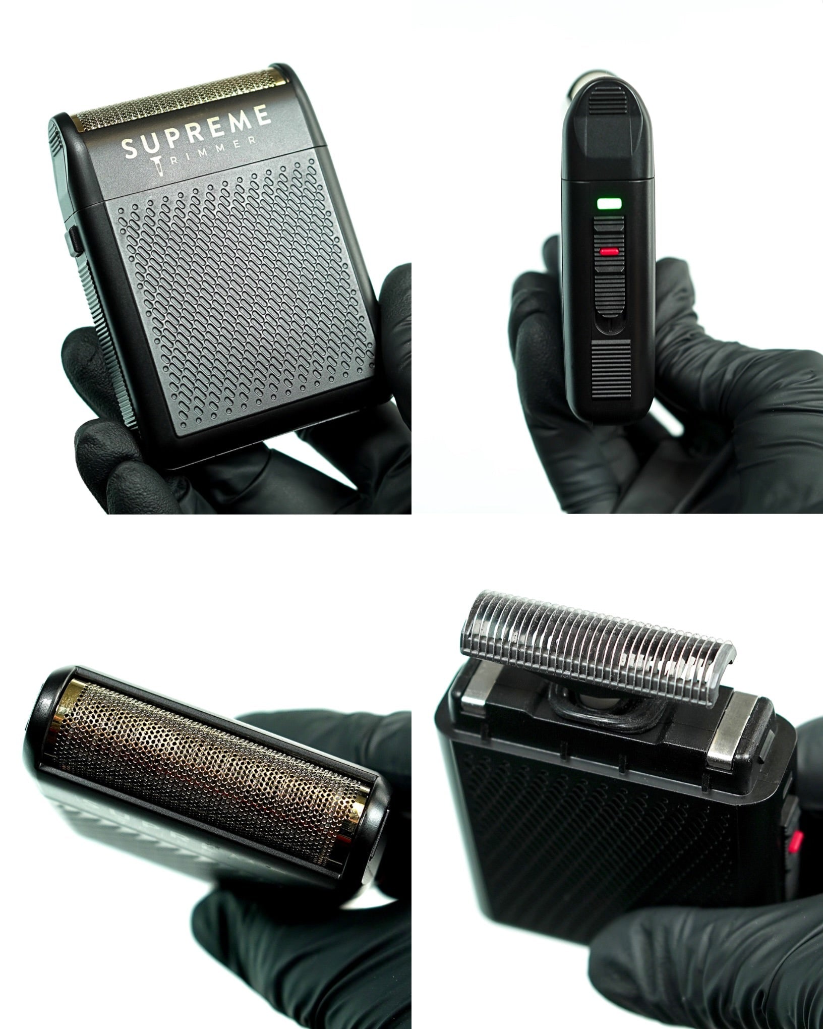 Solo™ Single Foil Shaver - Electric Shaver - Supreme Trimmer Mens Trimmer Grooming kit
#COLOR_BLACK