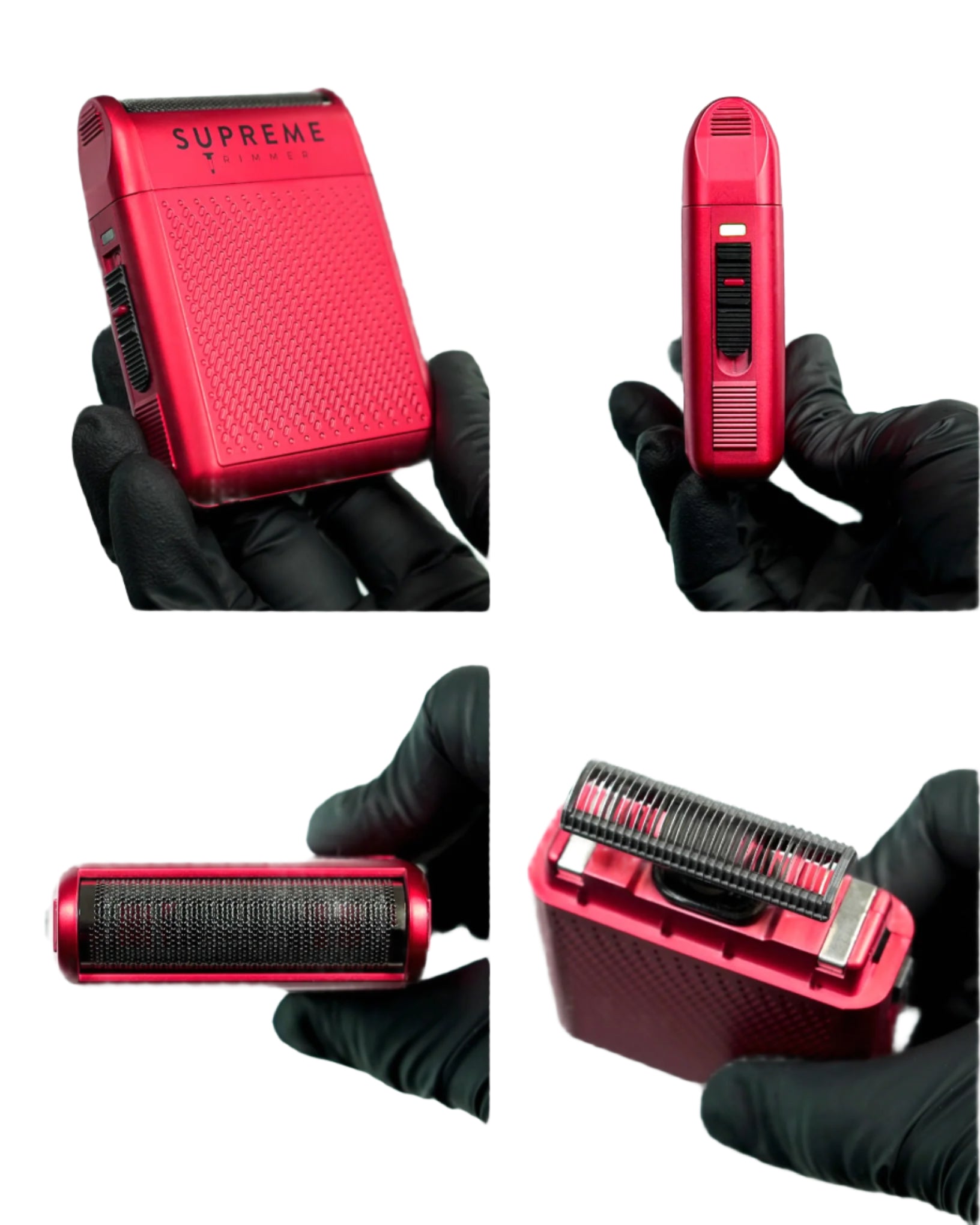Solo™ Single Foil Shaver - Electric Shaver - Supreme Trimmer Mens Trimmer Grooming kit
#COLOR_RED