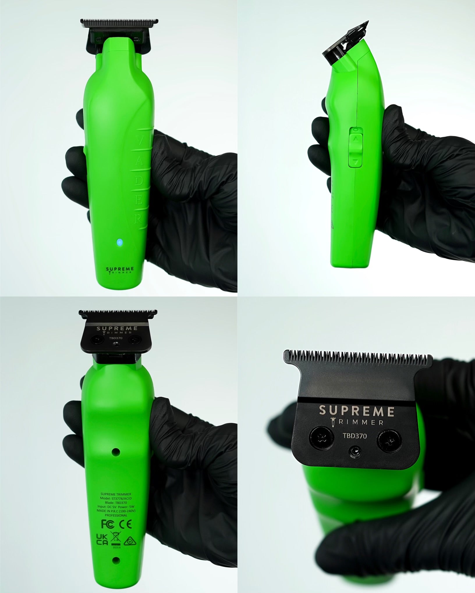 VADER™ Trimmer - Hair Clippers & Trimmers - Supreme Trimmer Mens Trimmer Grooming kit
#COLOR_ACID