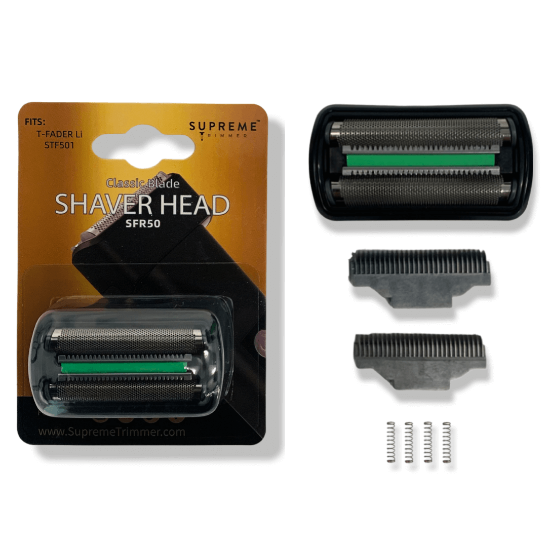 T-Fader Foil Replacements - SRF50 - Electric Razor Replacements - Supreme Trimmer Mens Trimmer Grooming kit
#STYLE_SRF50