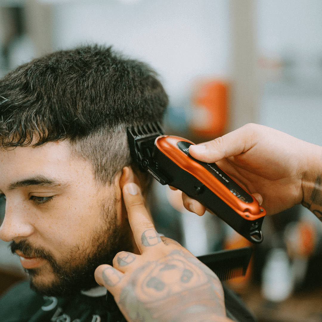 Pro Clipper™ - Hair Clippers & Trimmers - Supreme Trimmer Mens Trimmer Grooming kit 
#COLOR_RED