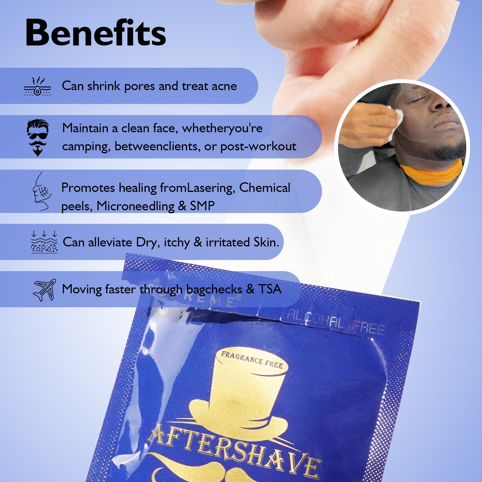 Aftershave Wipes™
