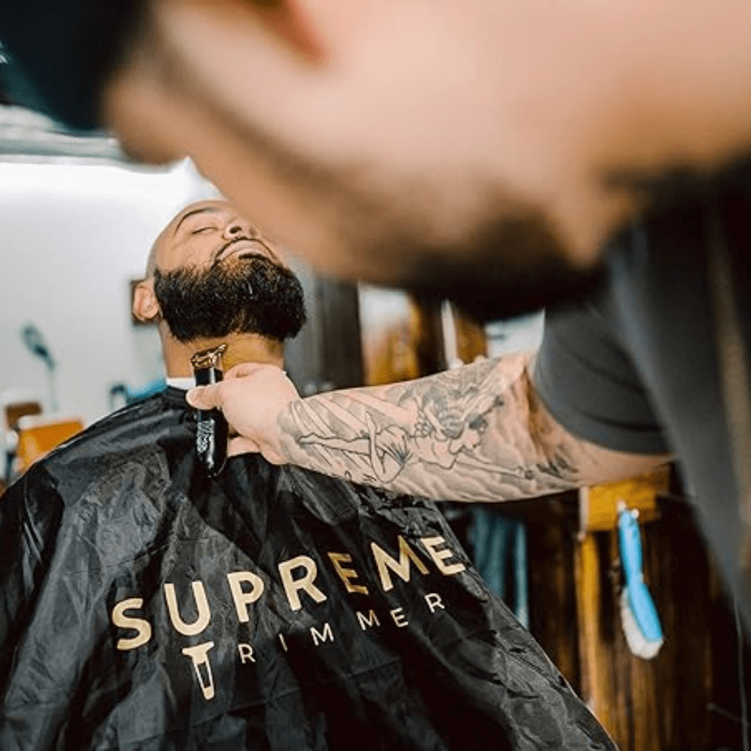 Barber Cape's - Barber Capes - Supreme Trimmer Mens Trimmer Grooming kit 
#STYLE_CAPE 1