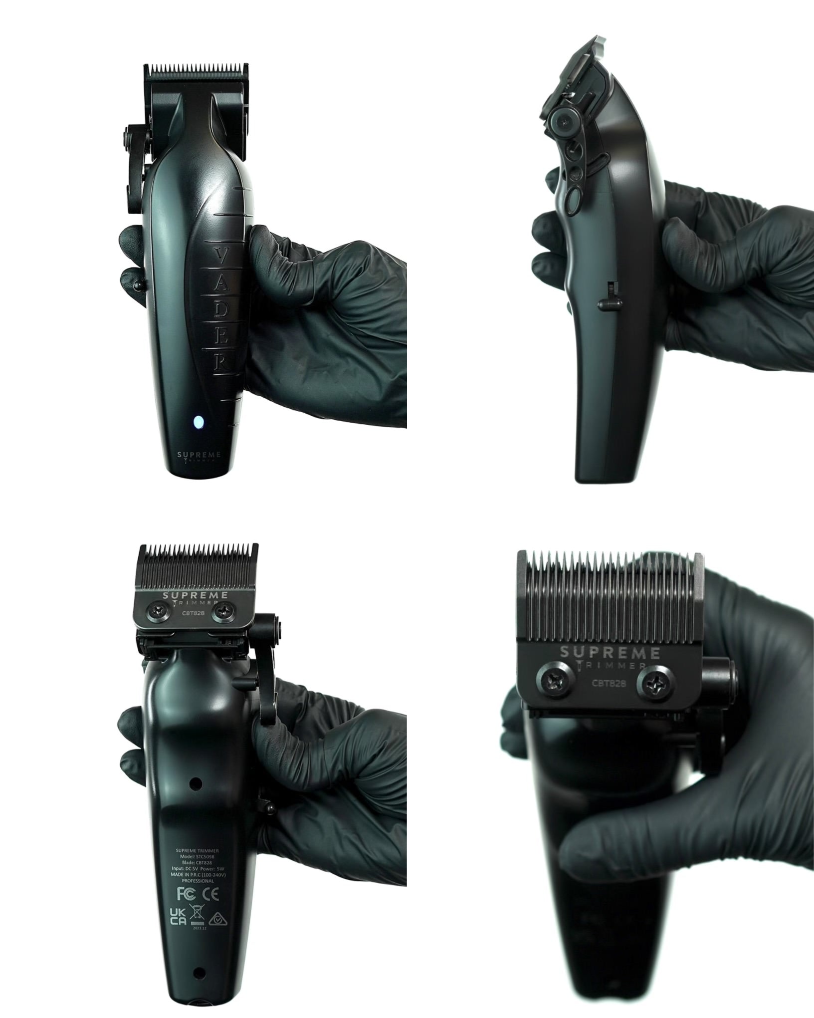 Vader™ Clipper - Hair Clippers & Trimmers - Supreme Trimmer Mens Trimmer Grooming kit 
#COLOR_BLACK