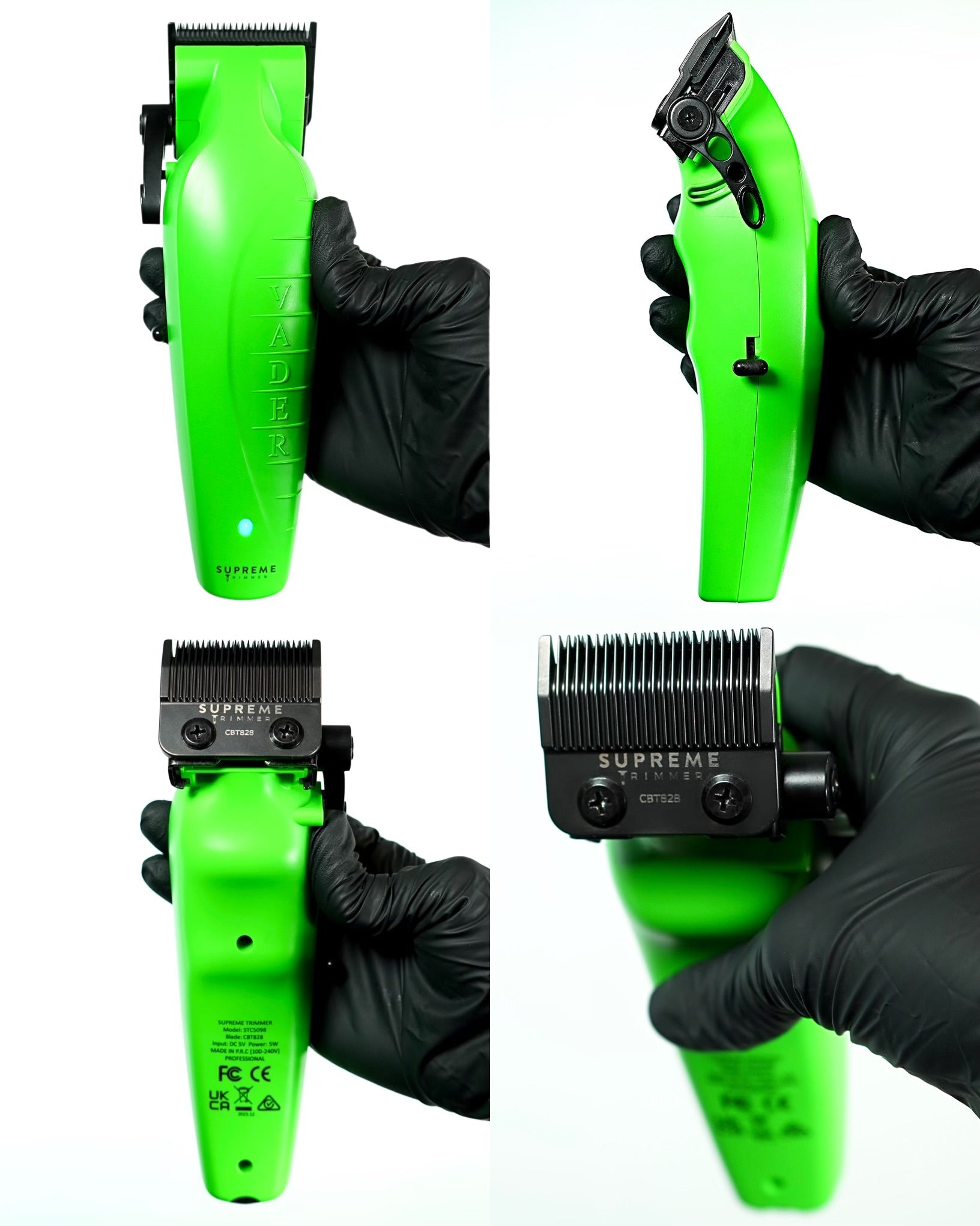 Vader™ Clipper - Hair Clippers & Trimmers - Supreme Trimmer Mens Trimmer Grooming kit 
#COLOR_ACID